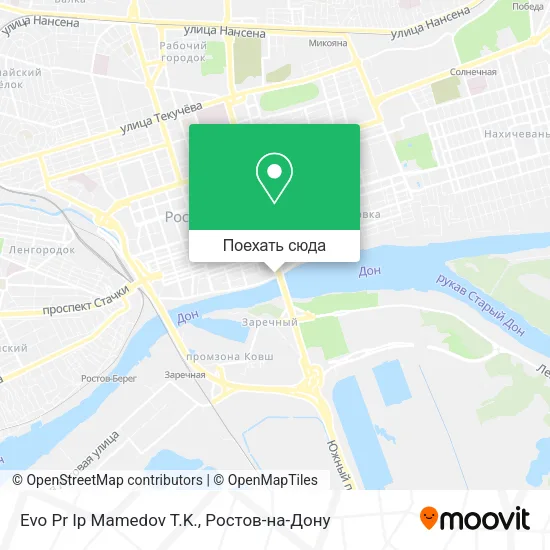 Карта Evo Pr Ip Mamedov T.K.