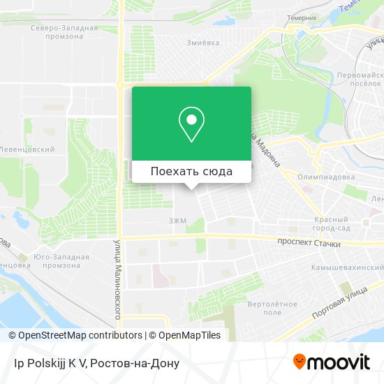 Карта Ip Polskijj K V