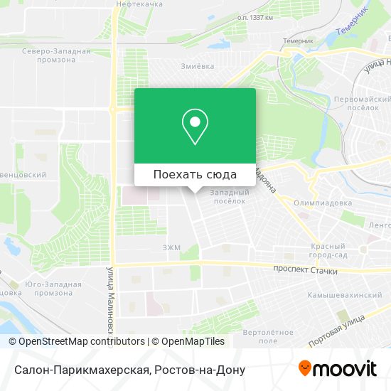 Карта Салон-Парикмахерская