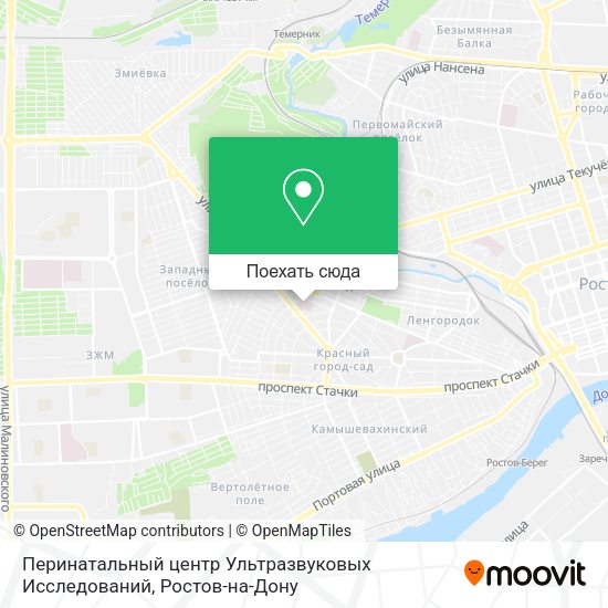 Карта Перинатальный центр Ультразвуковых Исследований