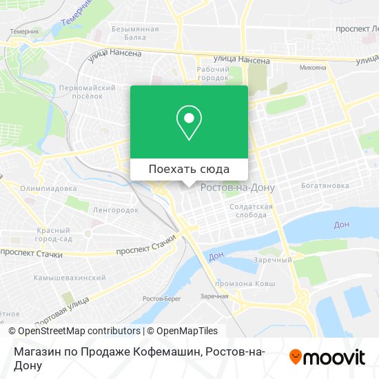 Карта Магазин по Продаже Кофемашин