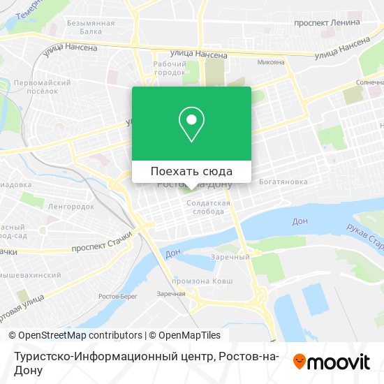 Карта Туристско-Информационный центр