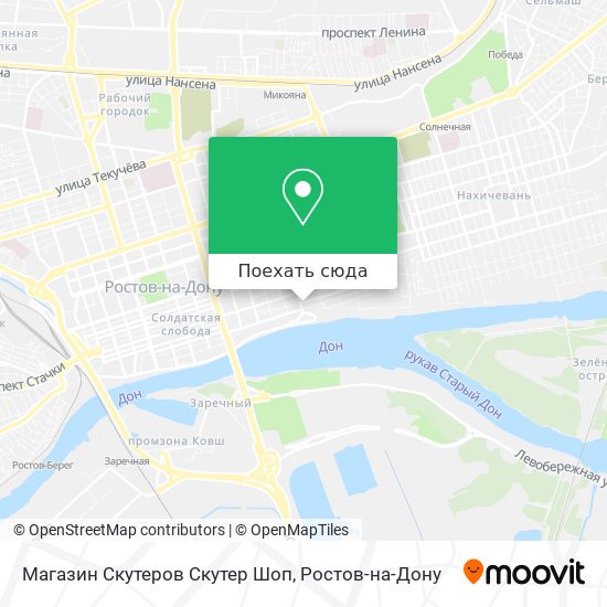 Карта Магазин Скутеров Скутер Шоп
