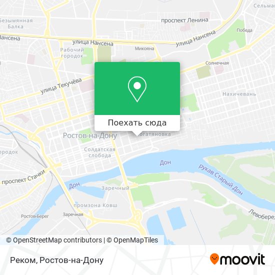Карта Реком
