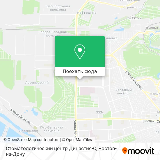 Карта Стоматологический центр Династия-С