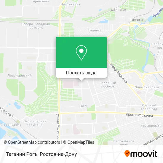 Карта Таганий Рогъ