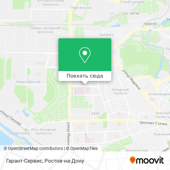 Карта Гарант-Сервис