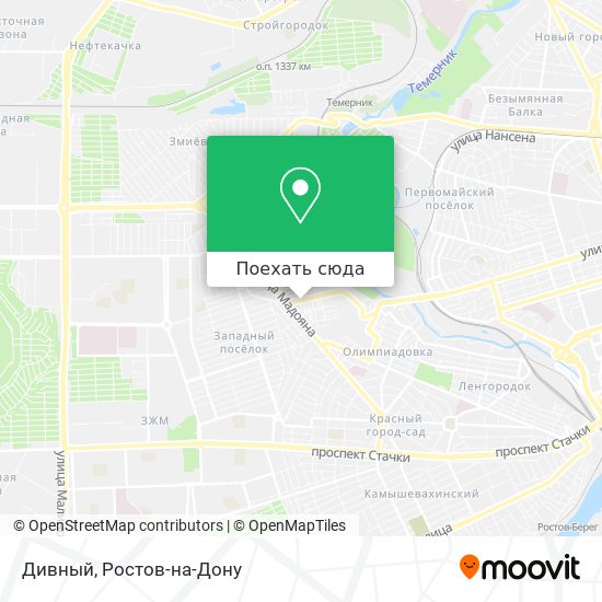 Карта Дивный