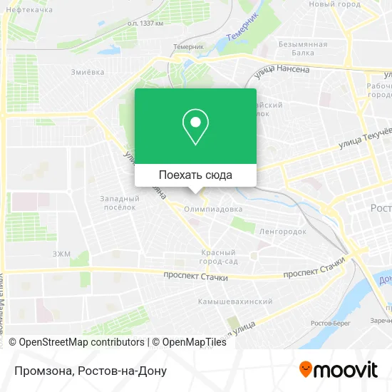 Карта Промзона