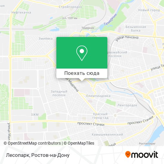 Карта Лесопарк