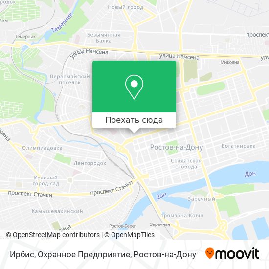 Карта Ирбис, Охранное Предприятие