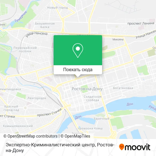 Карта Экспертно-Криминалистический центр