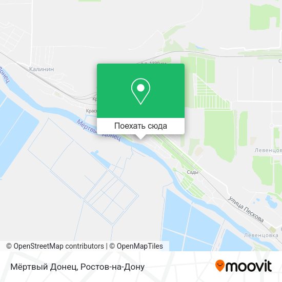Карта Мёртвый Донец