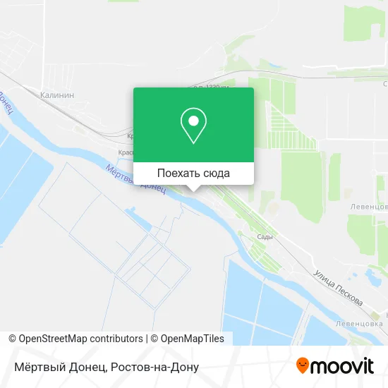 Карта Мёртвый Донец