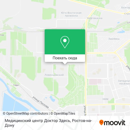 Карта Медицинский центр Доктор Здесь