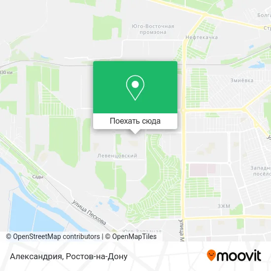 Карта Александрия