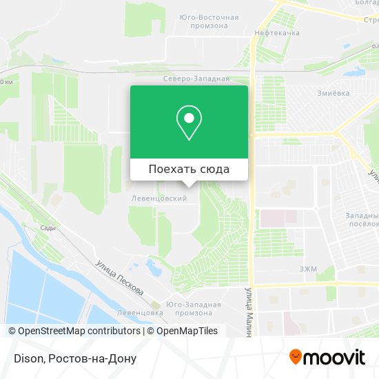 Карта Dison