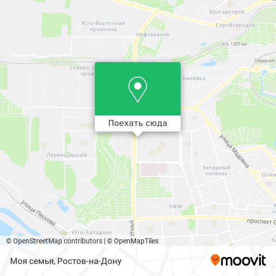 Карта Моя семья