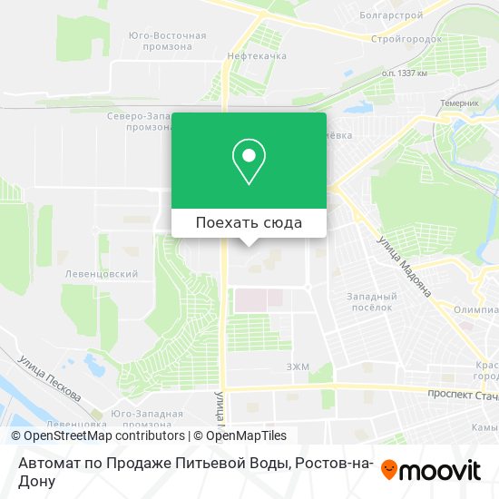 Карта Автомат по Продаже Питьевой Воды