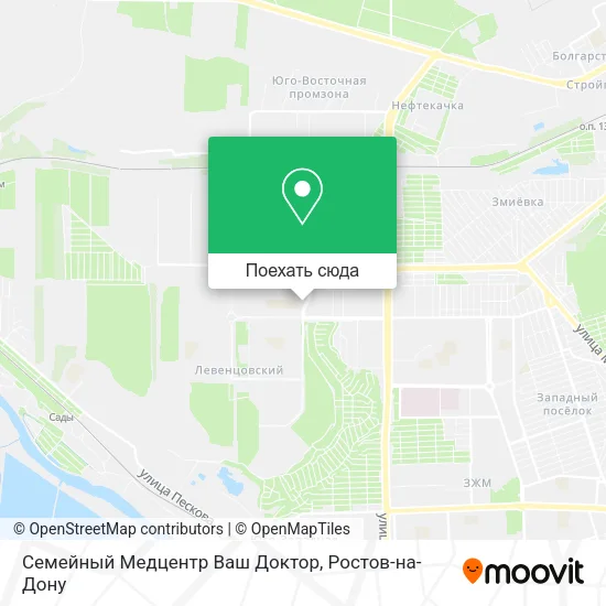 Карта Семейный Медцентр Ваш Доктор