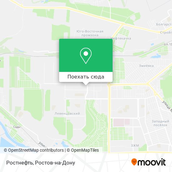 Карта Ростнефть
