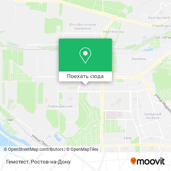 Карта Гемотест