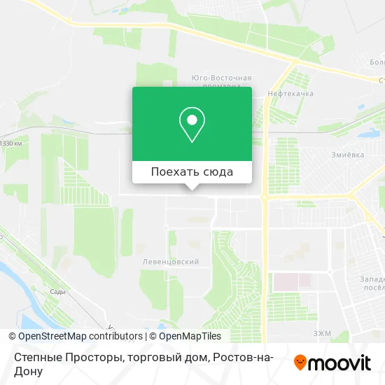 Карта Степные Просторы, торговый дом