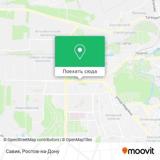 Карта Савик
