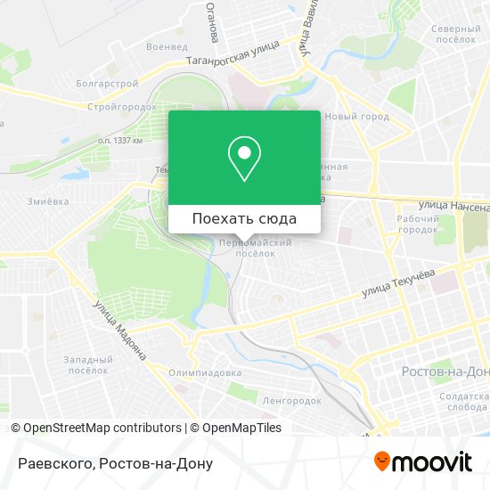 Карта Раевского