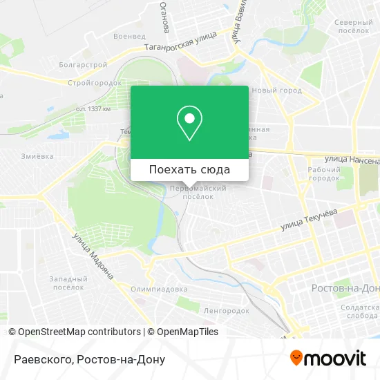 Карта Раевского