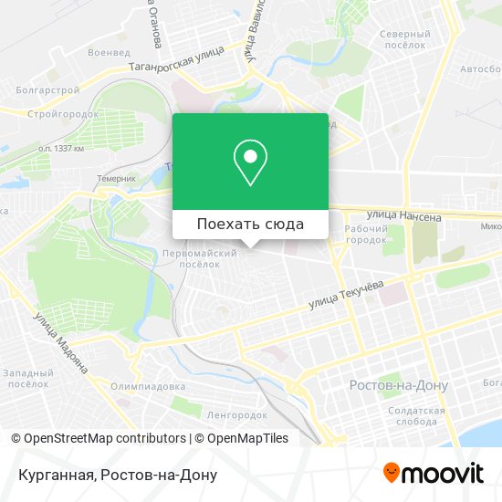 Карта Курганная