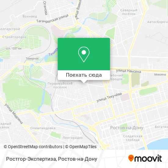 Карта Ростгор-Экспертиза