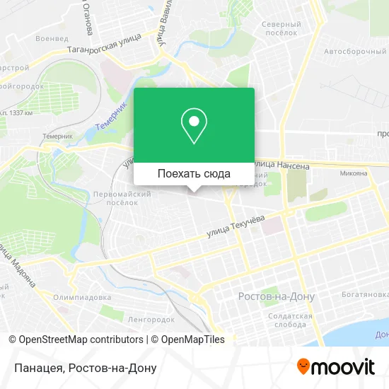 Карта Панацея
