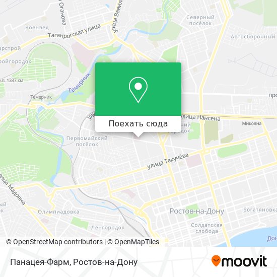 Карта Панацея-Фарм