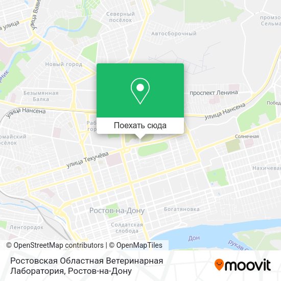 Карта Ростовская Областная Ветеринарная Лаборатория