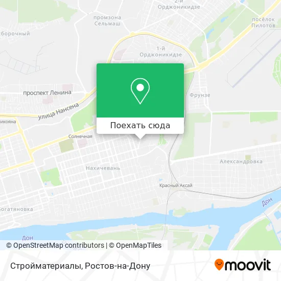 Карта Стройматериалы