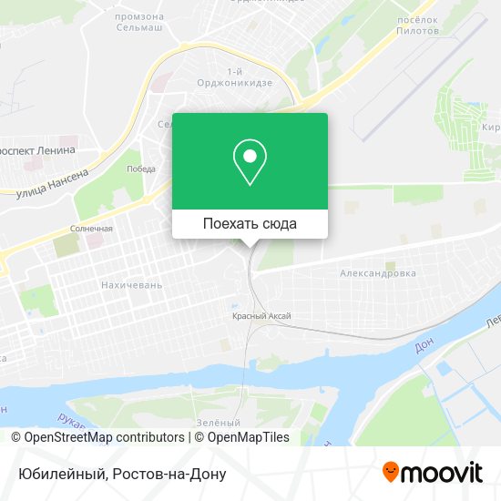 Карта Юбилейный