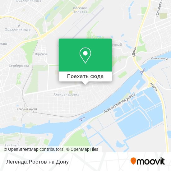 Карта Легенда
