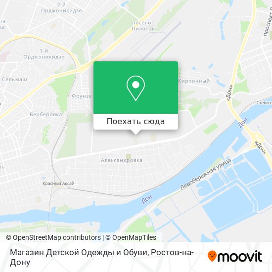 Карта Магазин Детской Одежды и Обуви