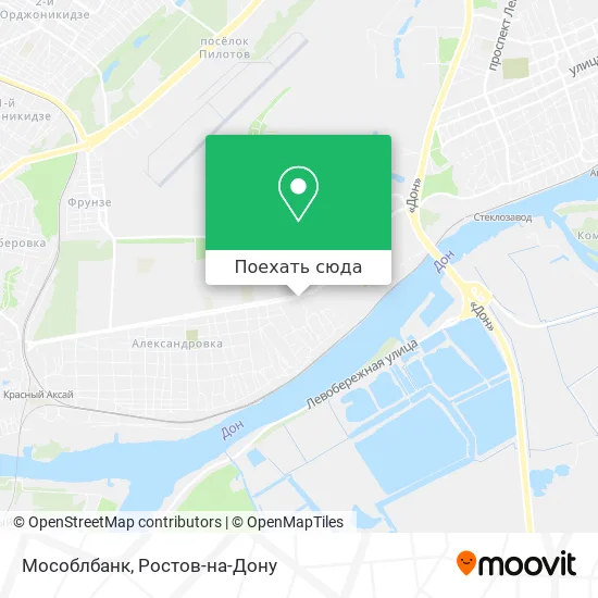 Карта Мособлбанк