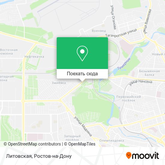 Карта Литовская