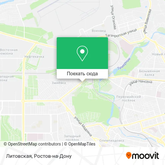 Карта Литовская