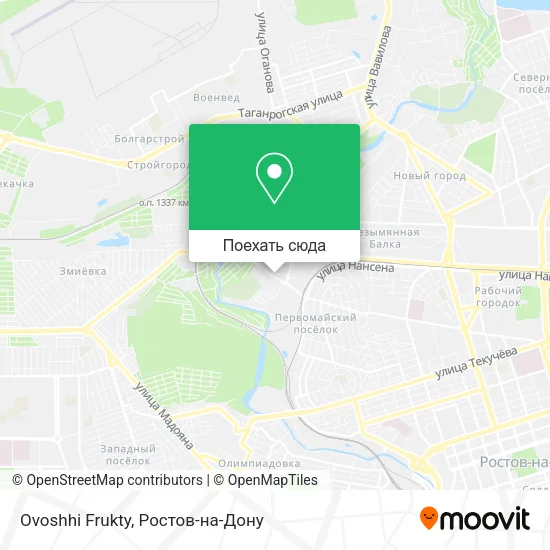 Карта Ovoshhi Frukty