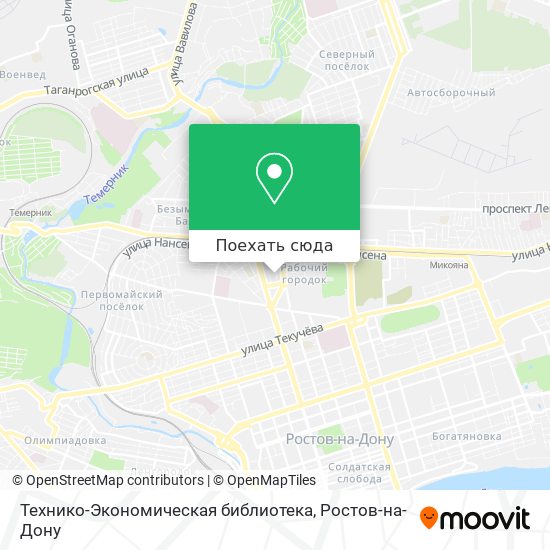 Карта Технико-Экономическая библиотека