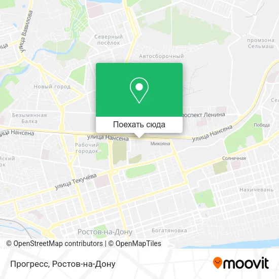 Карта Прогресс