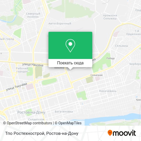 Карта Тпо Ростехнострой