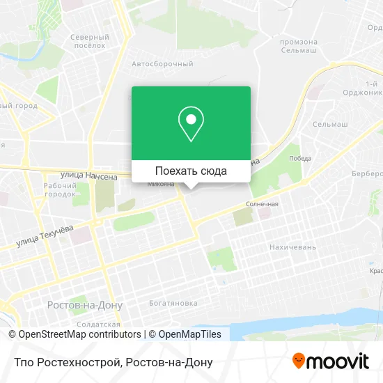 Карта Тпо Ростехнострой