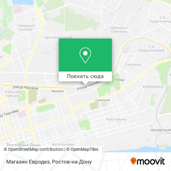 Карта Магазин Евродез