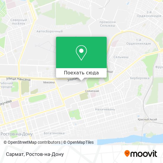 Карта Сармат