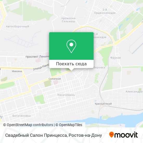 Карта Свадебный Салон Принцесса